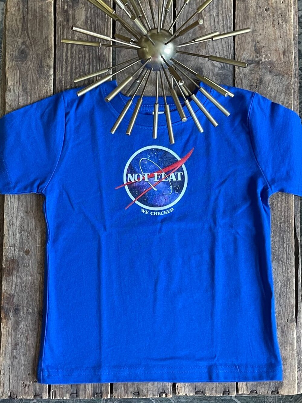 Custom Artemis II Not Flat Kids T-Shirt Size 3 -NEW
